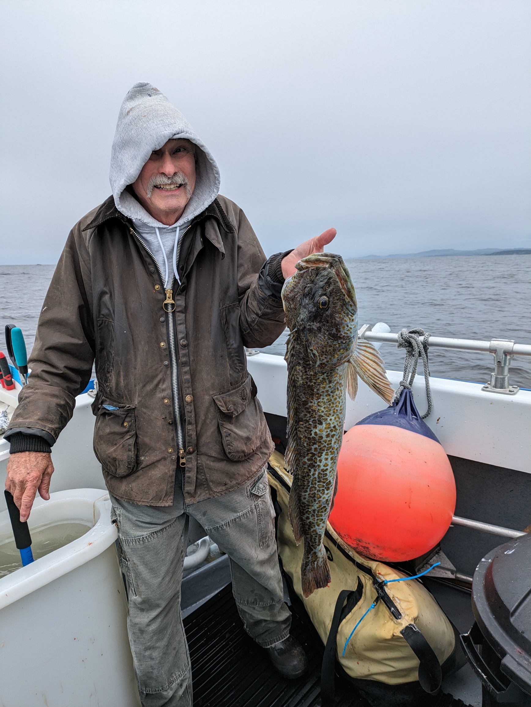 Newport Oregon Lingcod fishing charter Newfin